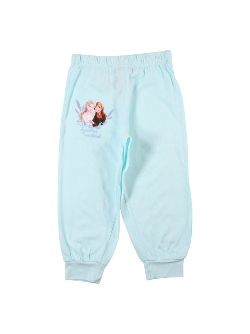 Disney - pyjama imprimé manches longues, col rond Bleu - Kiabi