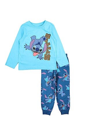 Disney - pyjama imprimé manches longues, col rond