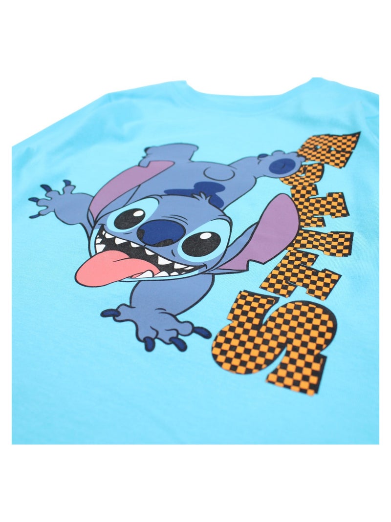Disney - pyjama imprimé manches longues, col rond Bleu - Kiabi