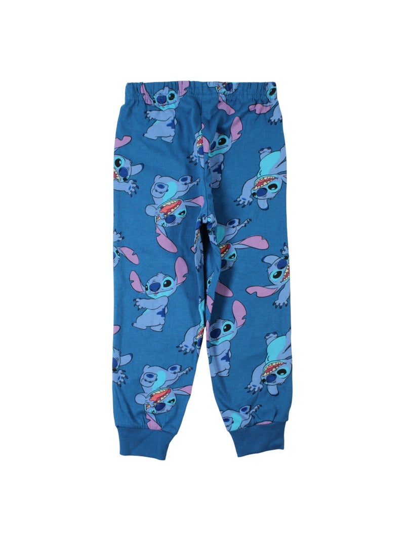 Disney - pyjama imprimé manches longues, col rond Bleu - Kiabi