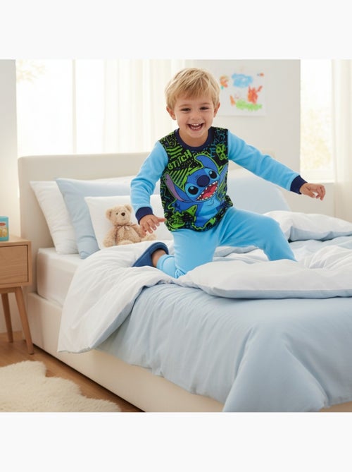 Disney - pyjama imprimé manches longues, col rond - Kiabi Disney - pyjama imprimé manches longues, col rond - Kiabi