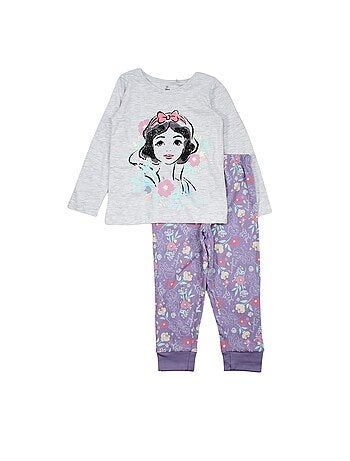 Disney - pyjama imprimé manches longues, col rond