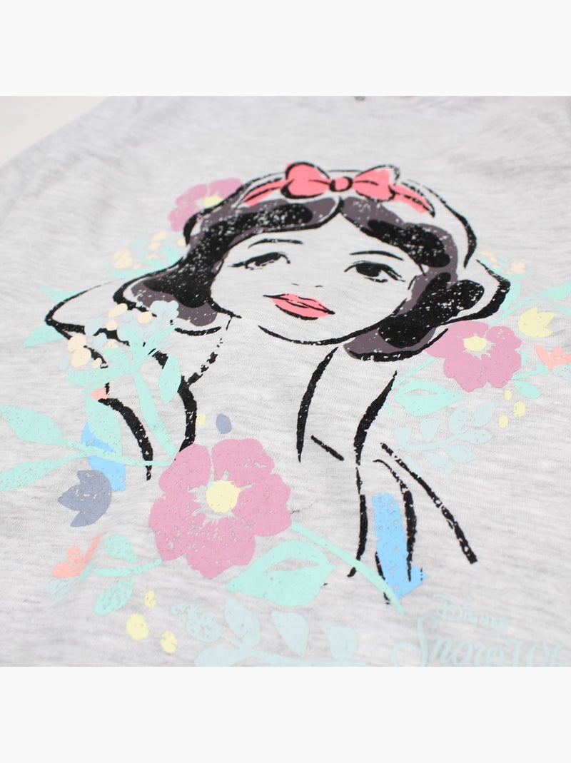 Disney - pyjama imprimé manches longues, col rond Gris - Kiabi