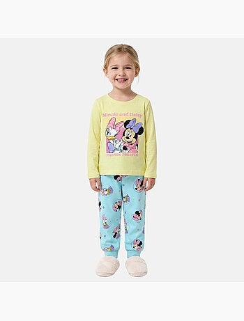 Disney - pyjama imprimé manches longues, col rond