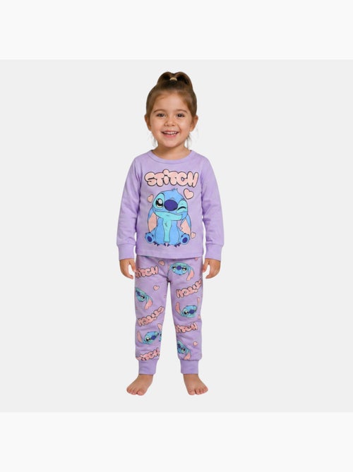 Disney - pyjama imprimé manches longues, col rond - Kiabi Disney - pyjama imprimé manches longues, col rond - Kiabi