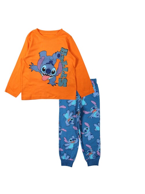 Disney - pyjama imprimé manches longues, col rond - Kiabi Disney - pyjama imprimé manches longues, col rond - Kiabi