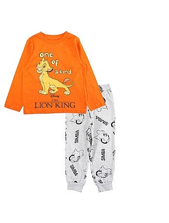 Disney - pyjama imprimé manches longues, col rond