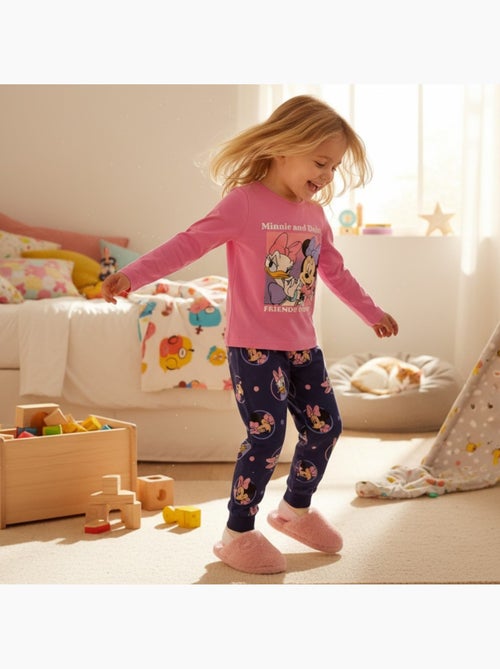 Disney - pyjama imprimé manches longues, col rond - Kiabi Disney - pyjama imprimé manches longues, col rond - Kiabi