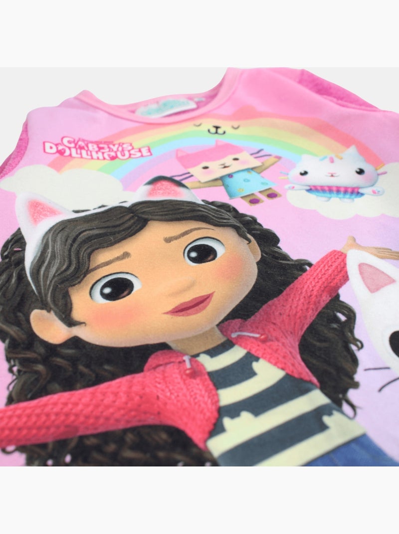 Pyjima Disney - pyjama imprimé manches longues, col rond - Rose - Fille - 0.00 ...