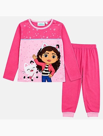 Disney - pyjama imprimé manches longues, col rond