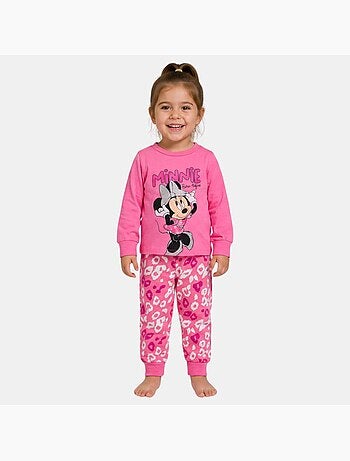 Disney - pyjama imprimé manches longues, col rond