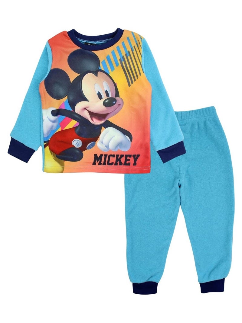 Disney - Pyjama imprimé Mickey Bleu - Kiabi