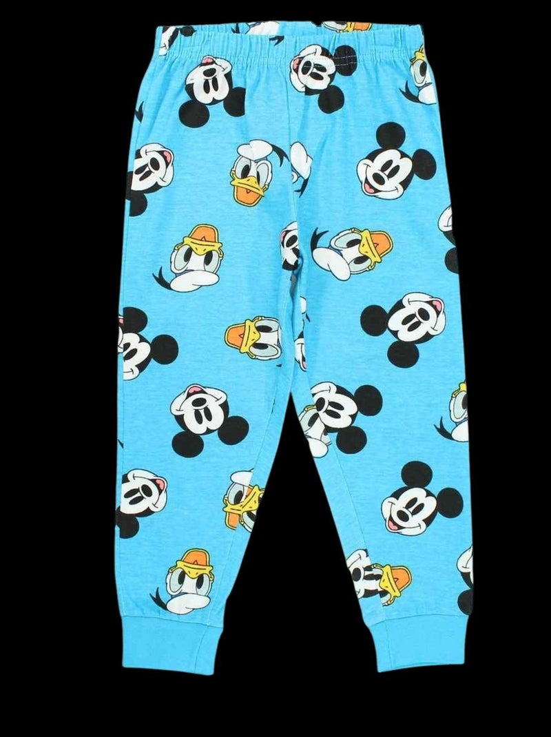 Disney - Pyjama imprimé Mickey en coton Gris - Kiabi