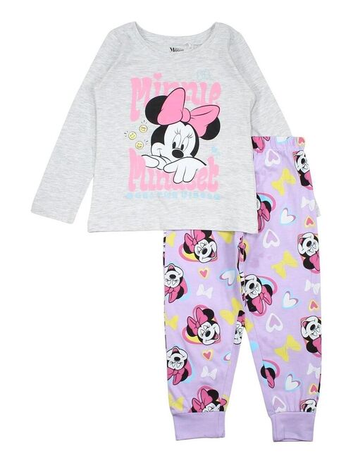 Disney - Pyjama imprimé Minnie en coton - Kiabi