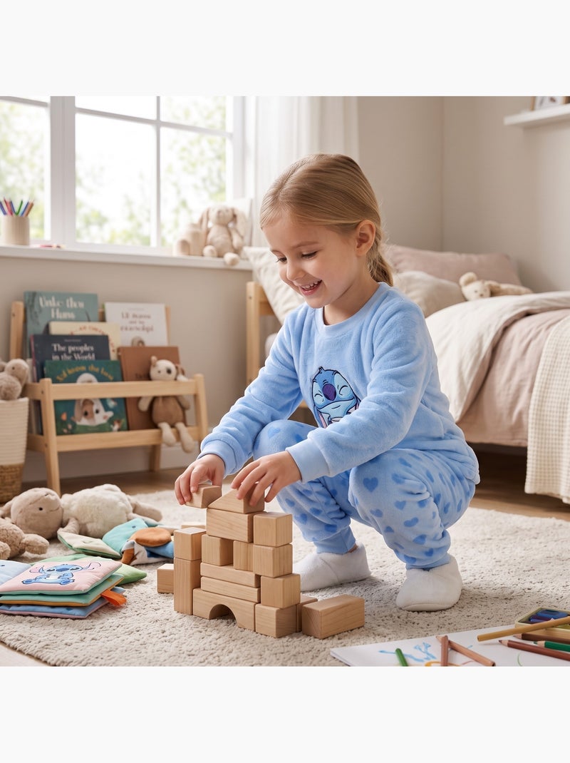 Disney - pyjama manches longues avec personnage Bleu - Kiabi