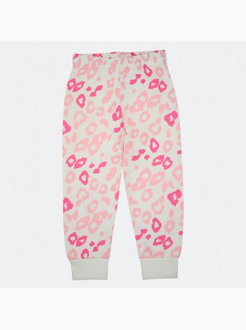 Disney - pyjama manches longues et pantalon assorti avec personnage - Kiabi
