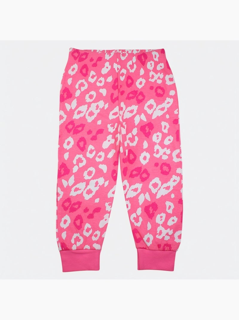 Disney - pyjama manches longues et pantalon assorti avec personnage Rose - Kiabi