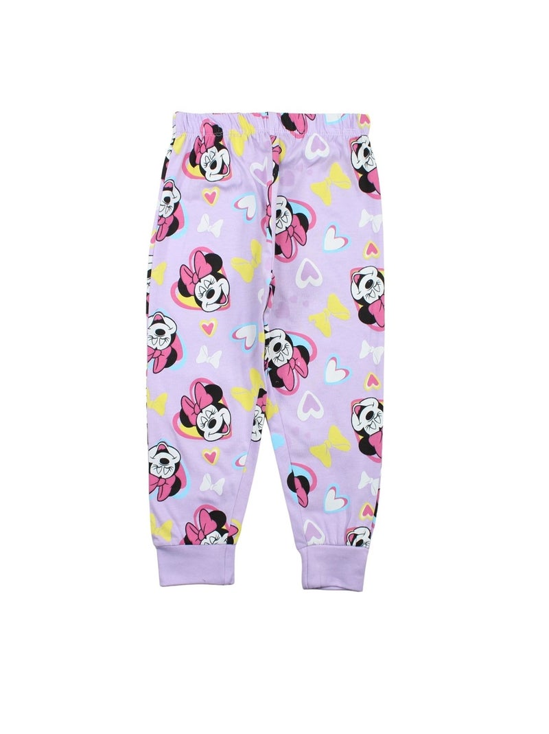 Disney - Pyjama Minnie fille Gris - Kiabi