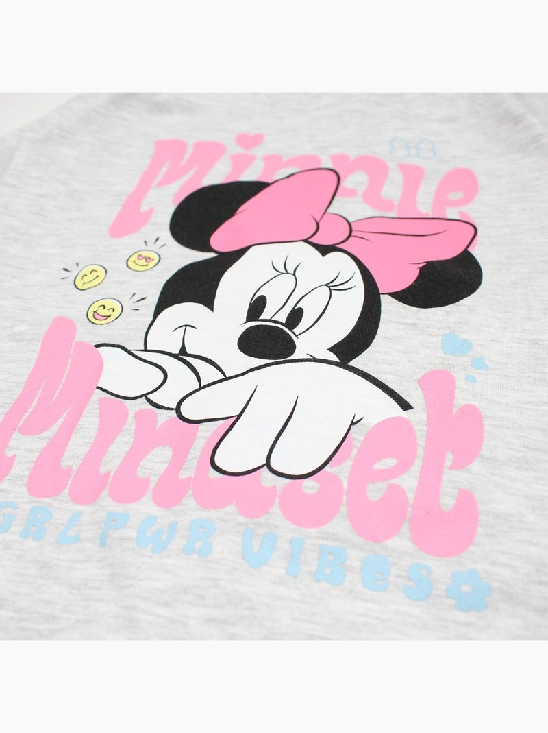 Disney - Pyjama Minnie fille Gris - Kiabi
