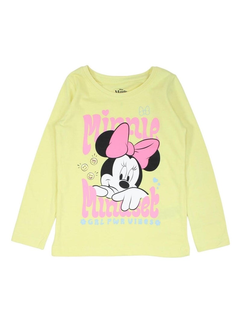 Disney - Pyjama Minnie fille Jaune - Kiabi