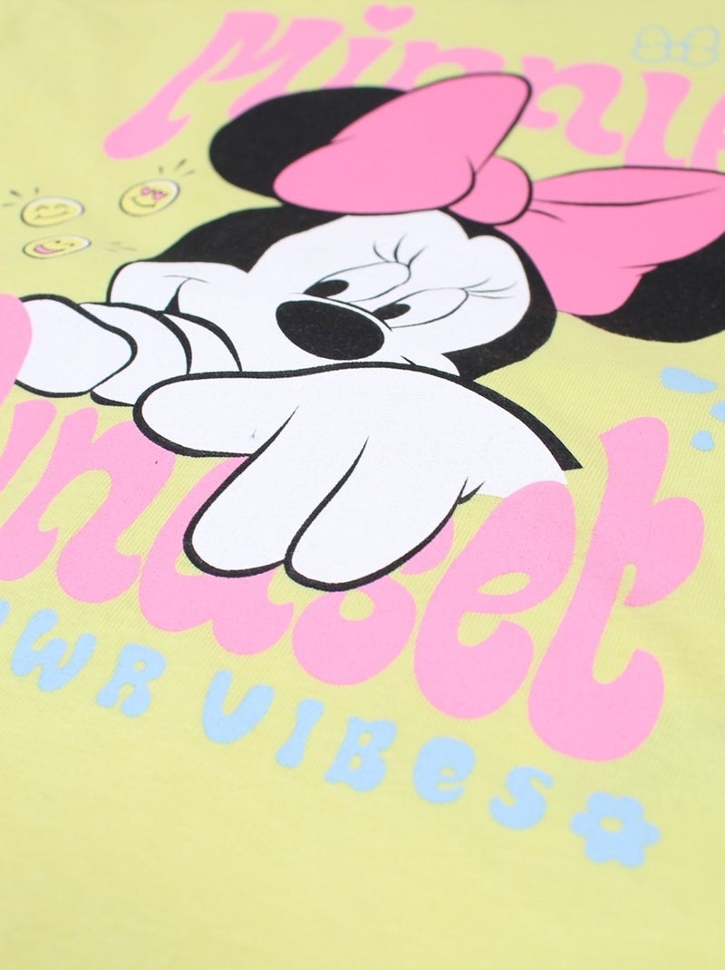 Disney - Pyjama Minnie fille Jaune - Kiabi