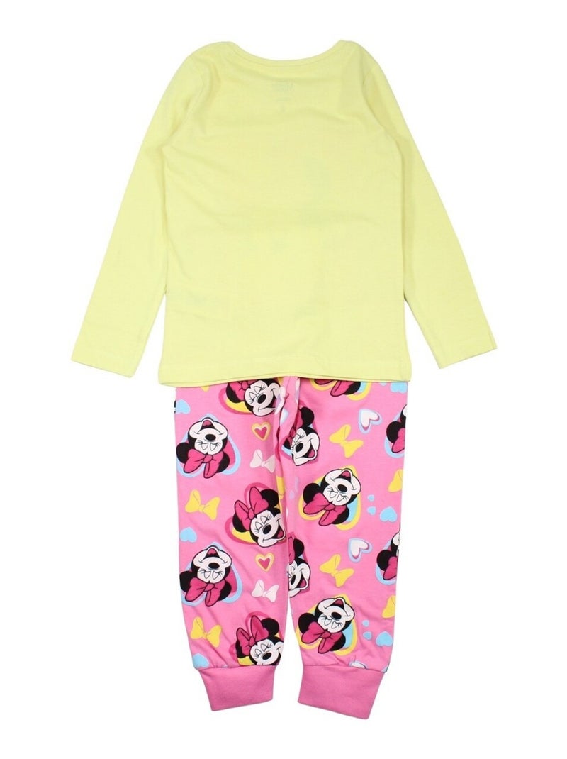 Disney - Pyjama Minnie fille Jaune - Kiabi