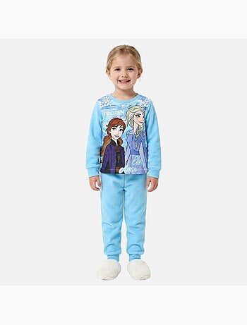 Disney - Pyjama polaire coton fille avec imprimé personnage