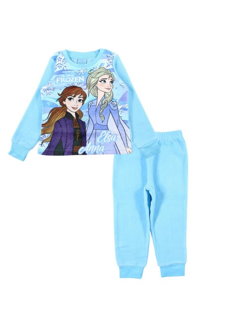 Disney - Pyjama polaire coton fille avec imprimé personnage - Kiabi