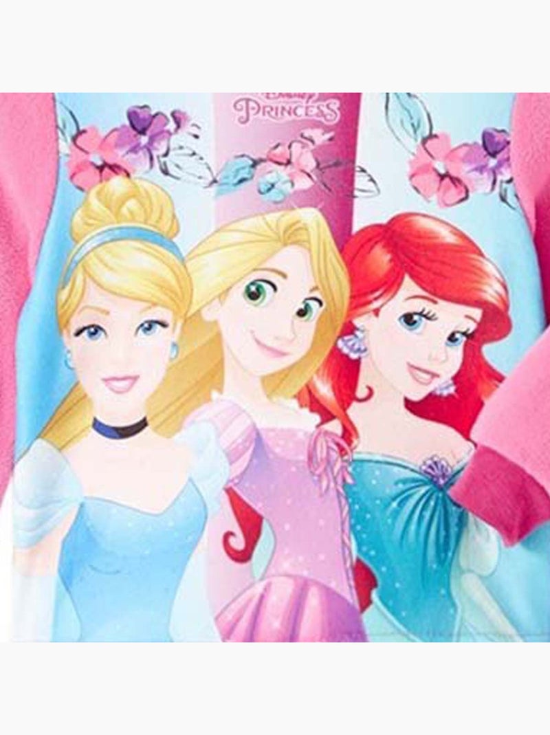 Disney - pyjama polaire imprimé manches longues, col rond Rose - Kiabi
