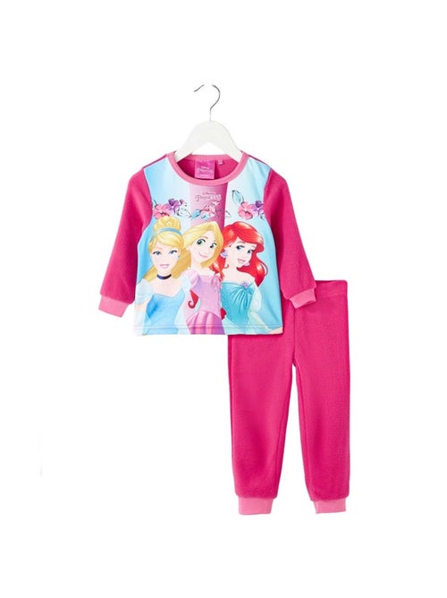 Disney - pyjama polaire imprimé manches longues, col rond - Kiabi Disney - pyjama polaire imprimé manches longues, col rond - Kiabi