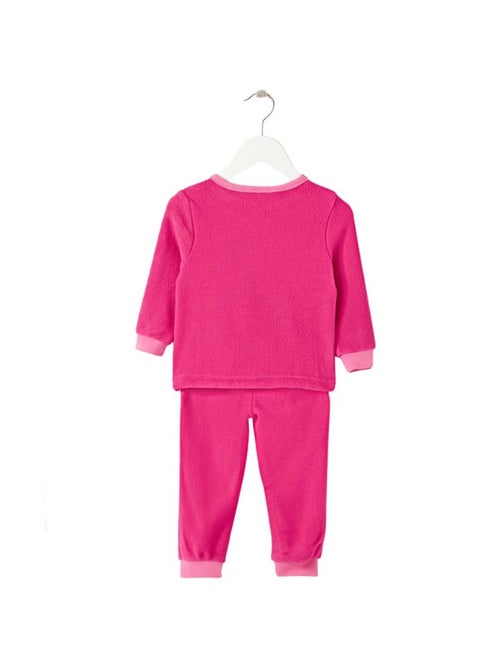 Disney - pyjama polaire imprimé manches longues, col rond - Kiabi Disney - pyjama polaire imprimé manches longues, col rond - Kiabi