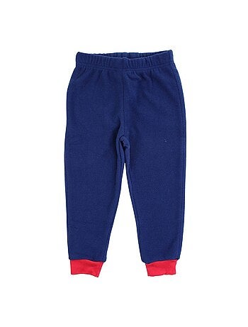Disney - pyjama polaire imprimé manches longues, col rond