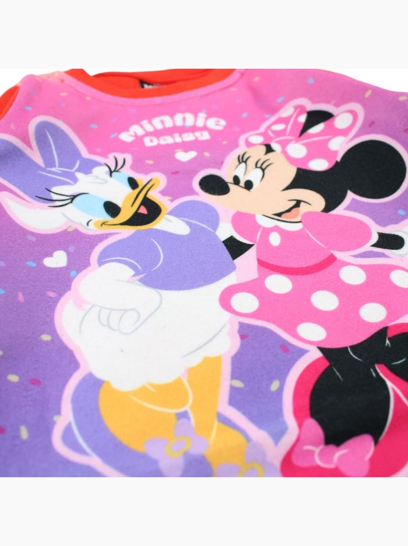 Disney - pyjama polaire imprimé manches longues, col rond Rouge - Kiabi