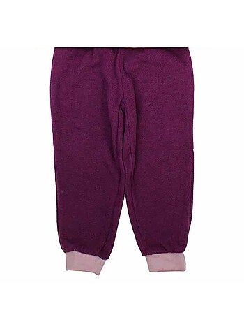 Disney - pyjama polaire imprimé manches longues, col rond