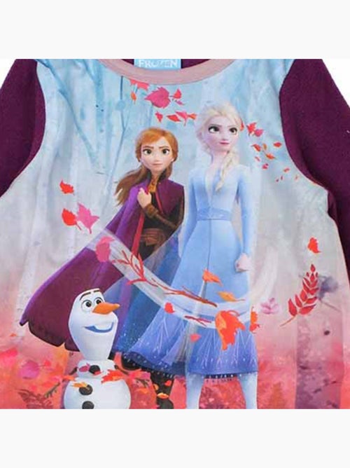 Disney - pyjama polaire imprimé manches longues, col rond - Kiabi