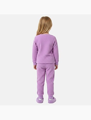 Disney - pyjama polaire imprimé manches longues, col rond