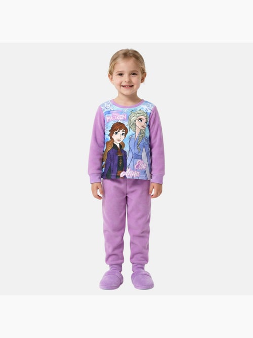 Disney - pyjama polaire imprimé manches longues, col rond - Kiabi Disney - pyjama polaire imprimé manches longues, col rond - Kiabi