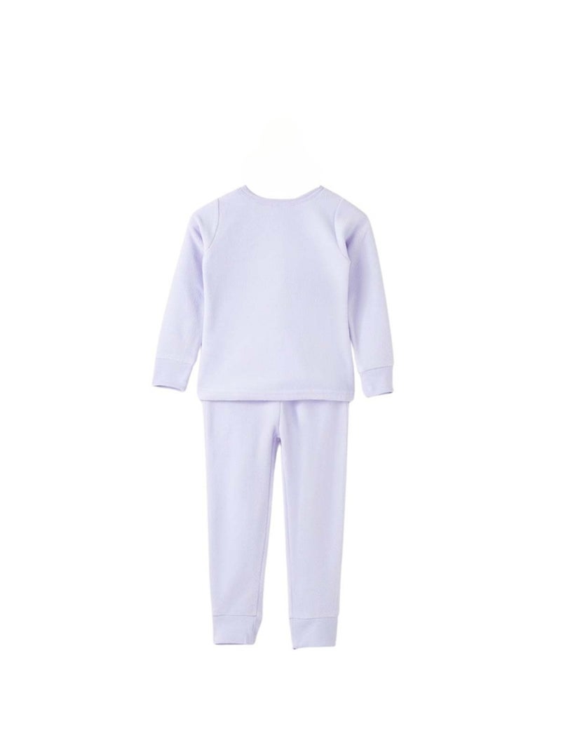 Disney - Pyjama polaire La Reine des Neiges Violet - Kiabi