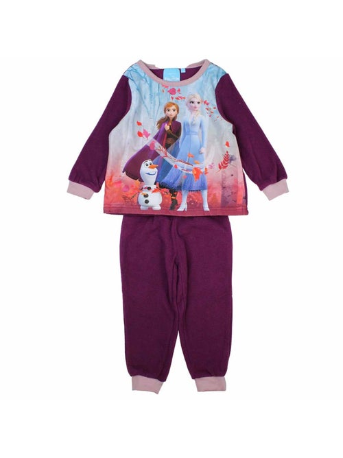 Disney - pyjama polaire la reine des neiges - Kiabi Disney - pyjama polaire la reine des neiges - Kiabi