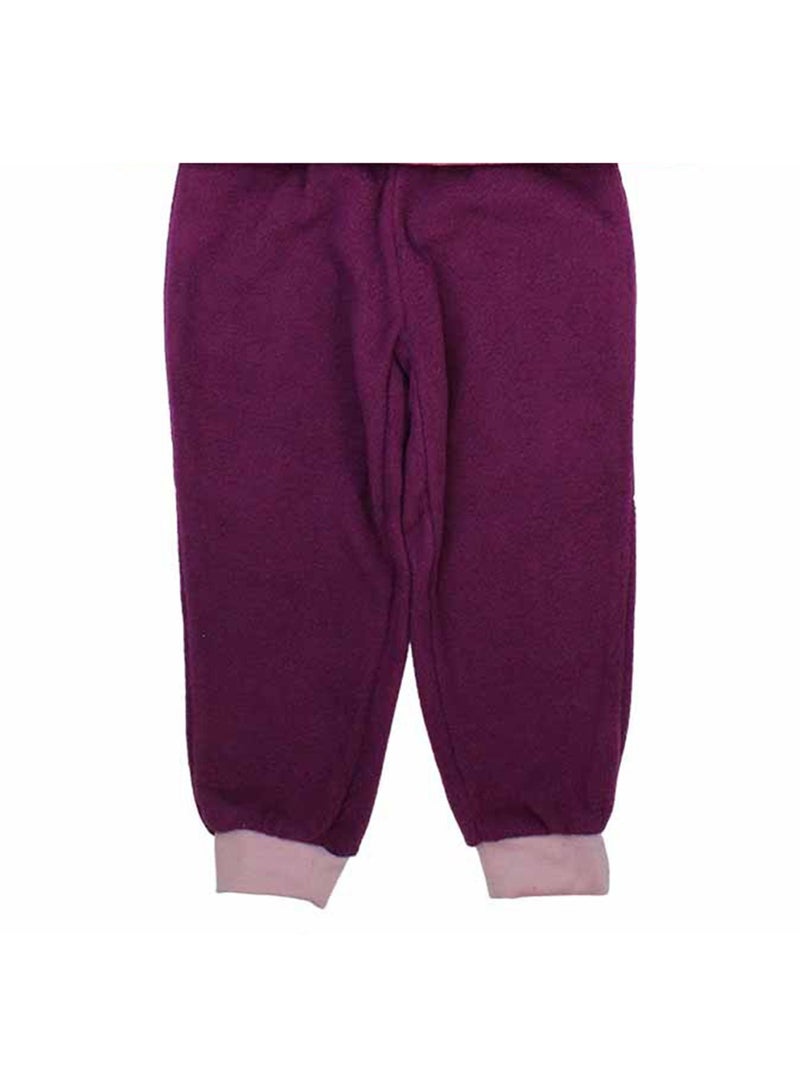 Disney - Pyjama polaire La Reine des Neiges Violet - Kiabi