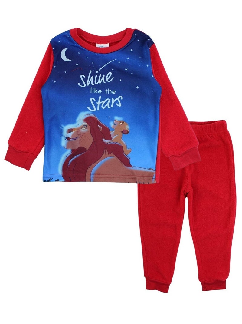 Disney - Pyjama polaire Le Roi Lion Rouge - Kiabi