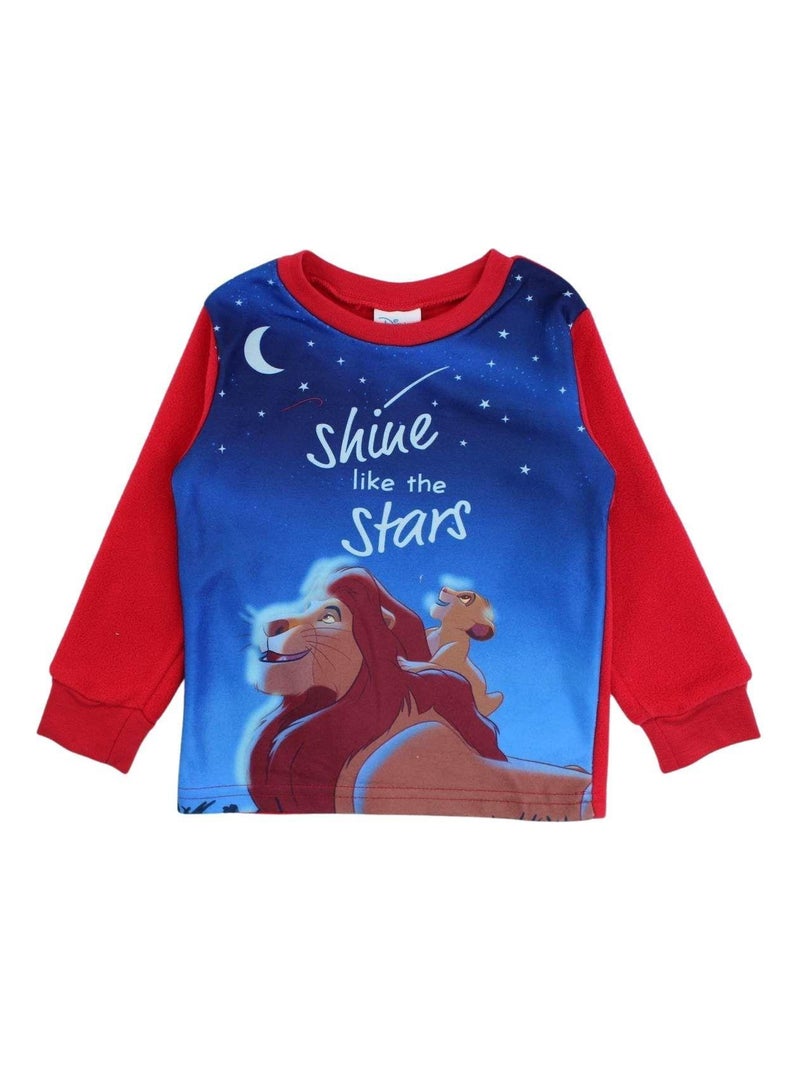 Disney - Pyjama polaire Le Roi Lion Rouge - Kiabi
