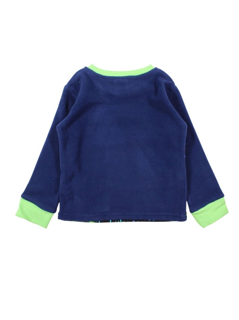 Disney - Pyjama polaire Lilo et Stitch garçon Bleu marine - Kiabi