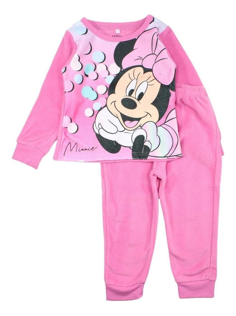 Disney - Pyjama polaire Minnie Rose - Kiabi