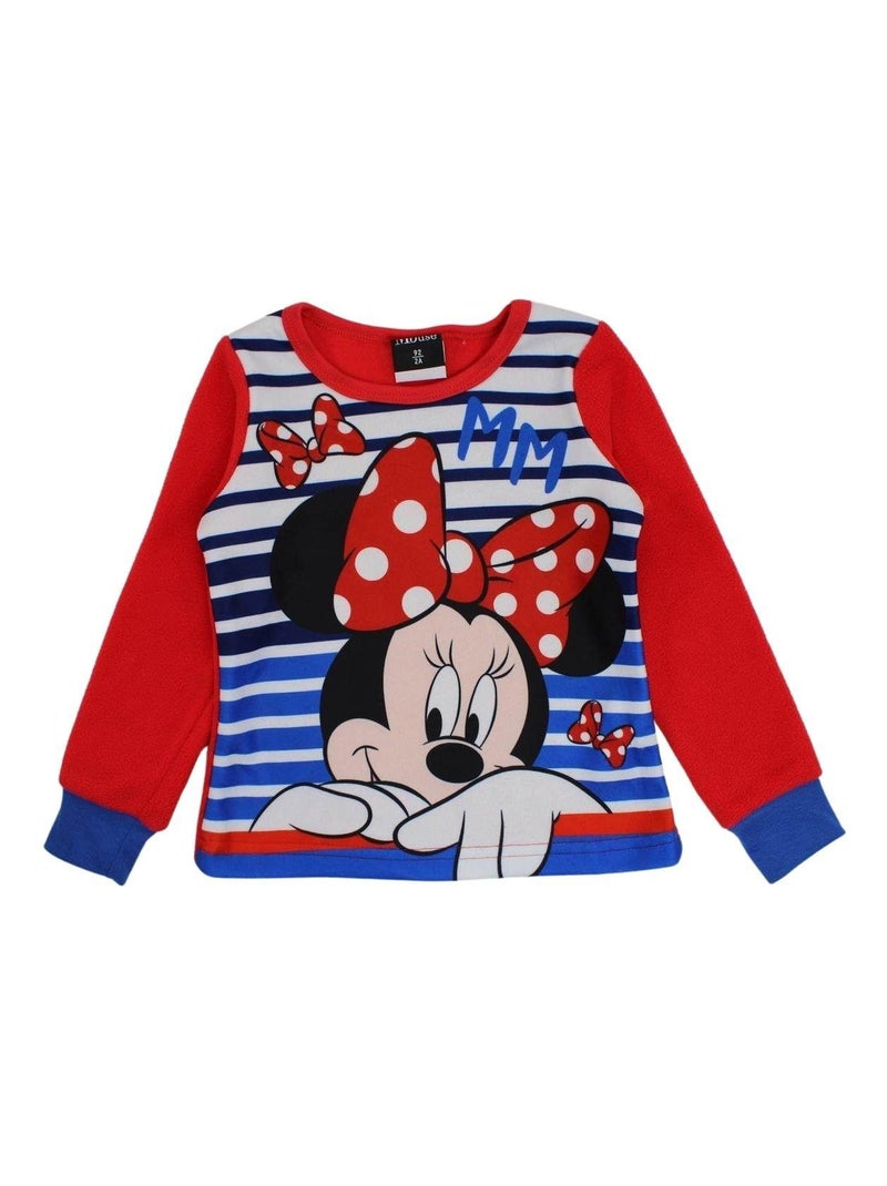 Disney - Pyjama polaire Minnie Rouge - Kiabi