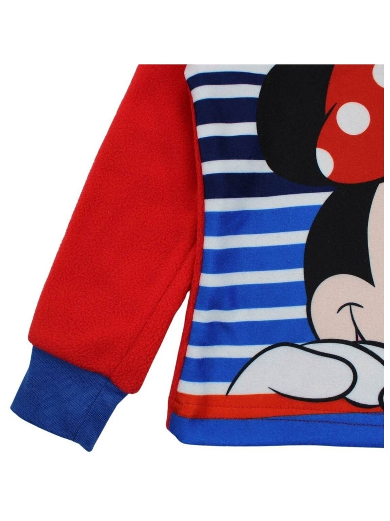 Disney - Pyjama polaire Minnie Rouge - Kiabi