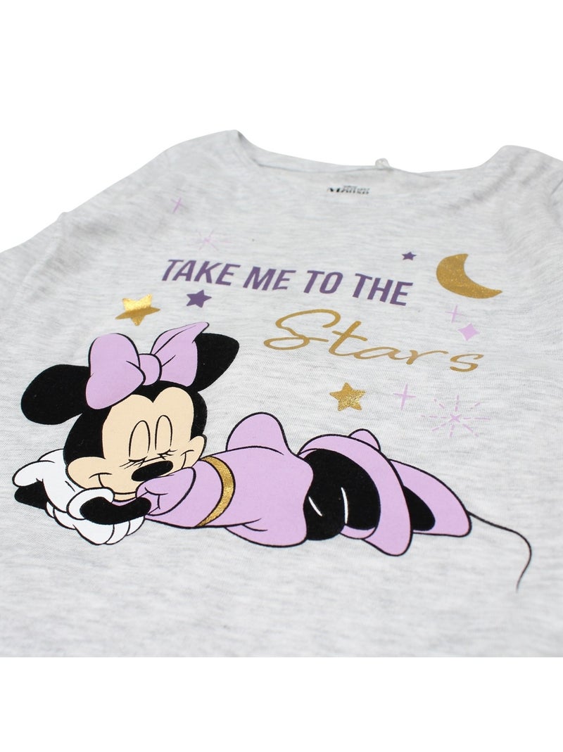Disney - Pyjama Princesse fille Gris - Kiabi