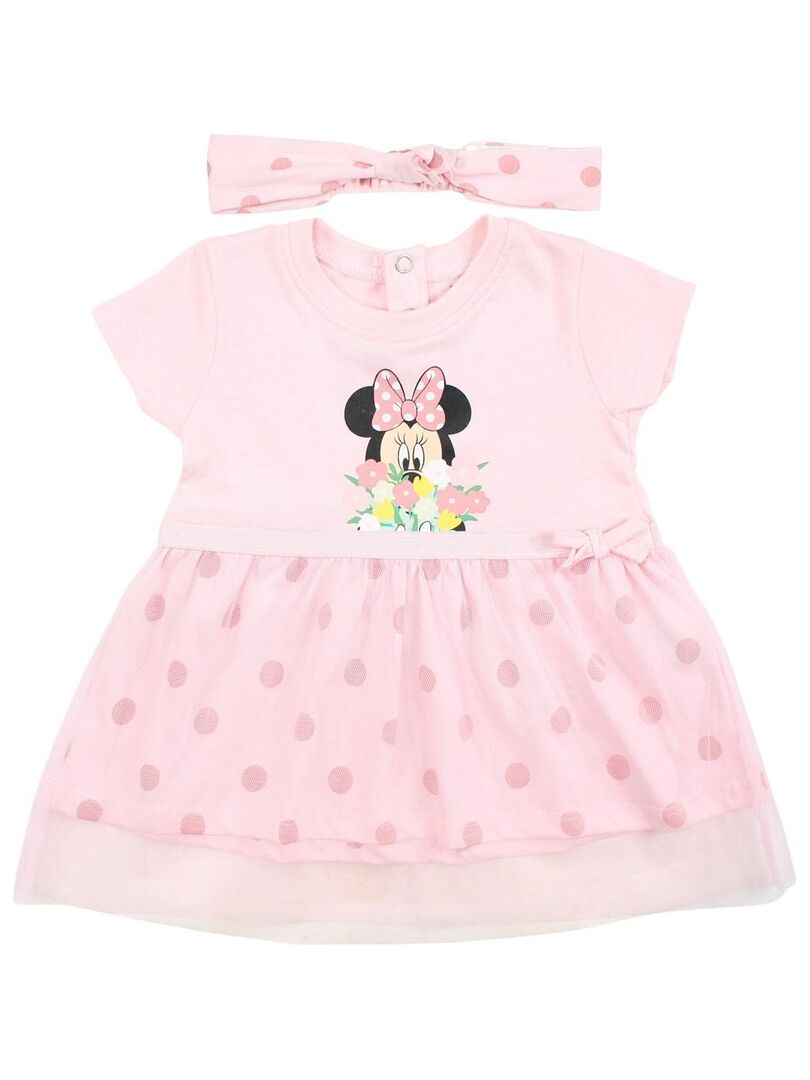 Robe minnie bébé fille sale