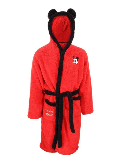 Disney - Robe de chambre motif Mickey Mouse motif/style logo - Kiabi