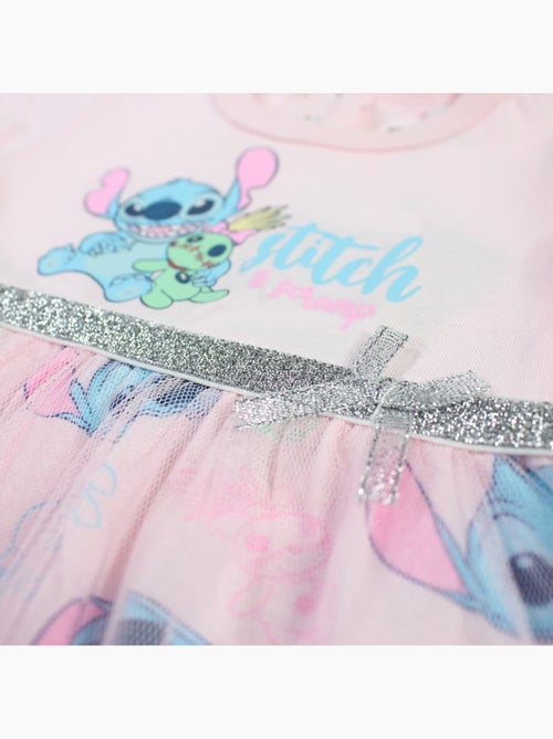 Disney - Robe en coton avec tulle bébé fille et bandeau - Kiabi Disney - Robe en coton avec tulle bébé fille et bandeau - Kiabi